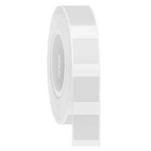 LabTAG MJTTA-503C3-2WH Cryogenic Automation Labels for Barcode Labelers 1"x 1" / 25.4 mm x 25.4 mm, White, 3" Core