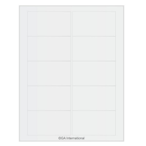 LabTAG RCL-61T1-WH Removable Cryo-LazrTAG - Cryogenic Labels for Laser Printers (US Letter Size) PATENTED 3.5" x 2" / 88.9mm x 51mm, White