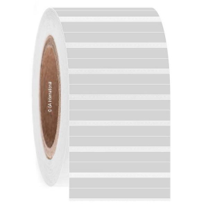 LabTAG RMTT-147C3-4WH Removable FreezerTAG - Deep-Freeze Labels for Thermal-Transfer Barcode Printers 2.64" x 0.276", White, 3" Core