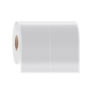 LabTAG RMTT-219C1-0.25WH Removable FreezerTAG - Deep-Freeze Labels for Thermal-Transfer Barcode Printers 1.8" x 1.5", White, 1" Core