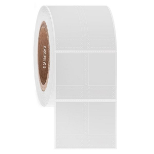 LabTAG TELA-2C3-1WH Cryo C-KurTAG - Tamper-Evident Cryogenic Labels 2.75" x 2.125" / 70mm x 54mm, White, 3" Core