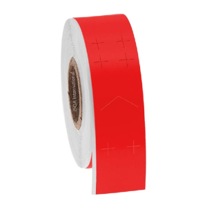 LabTAG TETA-22C1-50RE C-Kur - Cryogenic Tamper-Evident Tape 0.875" x 50', Red, 1" Core