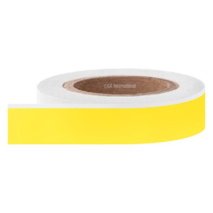 LabTAG TJTA-25C3-100YE NitroTAPE - Cryogenic Tape for Laboratory Use 1" x 100′, Yellow, 3" Core