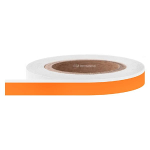 LabTAG TRM-13C3-100OR Removable Deep-Freeze Storage Tape 0.5" x 100', Orange, 3" Core