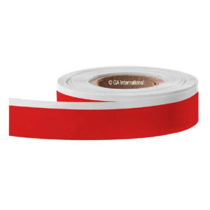 LabTAG TWA-13C1-50RE MetaliTAPE - Cryogenic Tape for Metal Racks 0.5" x 50', Red, 1" Core