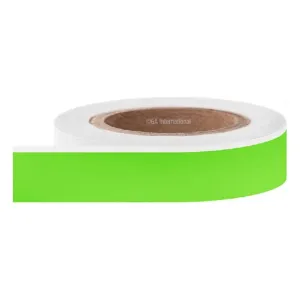 LabTAG TWA-25C3-100GA MetaliTAPE - Cryogenic Tape for Metal Racks 1" x 100′, Green Apple, 3" Core