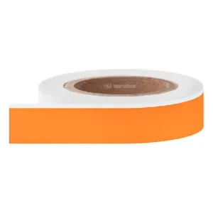 LabTAG TWA-25C3-100OR MetaliTAPE - Cryogenic Tape for Metal Racks 1" x 100′, Orange, 3" Core