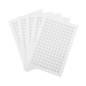 LabTAG WRPLT-7WH Lab-TAG - Deep-Freeze Color Dot Labels for Tops of 0.2mL PCR Tubes 0.28"/ 7.1mm, White