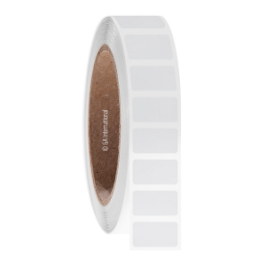 LabTAG XFLA-188NPC3-3WH XyliFIL - Xylene & Chemical-Resistant Labels for Histology 0.9" x 0.5" / 22.9mm x 12.7mm, White, 3" Core