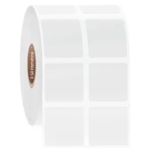 LabTAG XFLA-247C1-4WH XyliFIL - Xylene & Chemical-Resistant Labels for Histology 0.875" x 0.875" / 22.2mm x 22.2mm, White, 1" Core