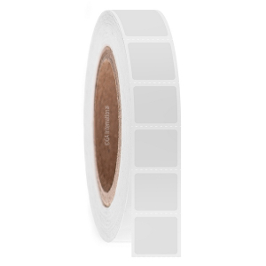 LabTAG XFLA-545C3-3WH XyliFIL - Xylene & Chemical-Resistant Labels for Histology 0.866" x 0.75" / 22mm x 19.1mm, White, 3" Core