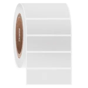 LabTAG XST-36C3-1WH StainTUFF - Stainproof Xylene Resistant Labels 3" x 1" / 76.2mm x 25.4mm, White, 3" Core