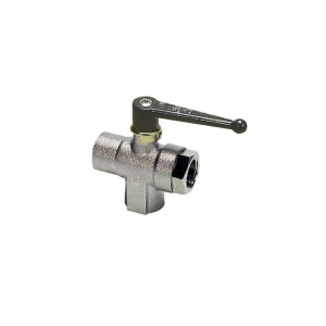 Legris 0483 12 21 Right Angled Ball Valve, BSPP G1/2