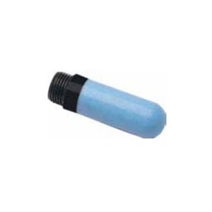 Legris 0611 00 14 Threaded Silencer, 1/4 NPT, Polyethylene Body, Plastic Thread