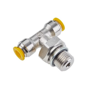 Legris 172PLP-6M-4G 6mm Branch Tee Swivel with 1/4" Male BSPP Threads