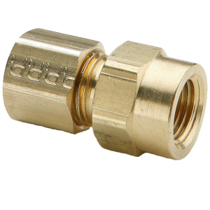 Legris 66C-8-6 1/2" Connector with 3/8" Female National Pipe TaperedF Threads