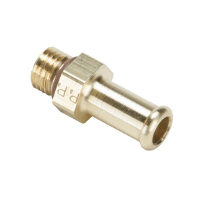 Legris 685HB-4-4 1/4" Brass Hose Barb Fitting 7/16"-20