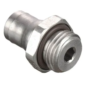 Legris 68PLM-6M-M10 6mm Connector with M10X1 Male M10 Threads Nickel Plated Brass Push-to-Connect Fitting