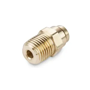 Legris 68PTC-4-8 1/4" Connector with 1/2" Male NPT Threads Air Brake D.O.T. Composite and Brass Push-to-Connect Fitting