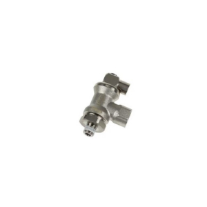 Legris 7886 11 11 Nickel-Plated Brass Lock-Out Valve 1/8" NPT x 1/8" NPT