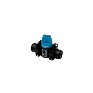 Legris 7910 10 00 Polymer 2-Way Lever-Operated Mini Ball Valve 10mm