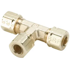 Legris 164CA-6-6-4 Brass Connector Tee for Compress-Align