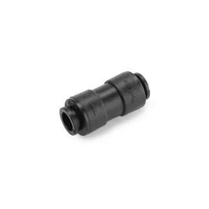 Legris FB6UC4-HBLK TrueSeal 3/8"-1/4" Push-to-Connect Black Kynar Union Connector