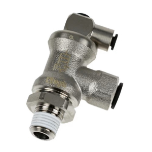 Legris FC601-4-4 1/4" Push-to-Connect Lock Out Valve w/ 1/4" NPT Thread