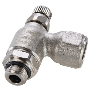 Legris FCI702-4G 1/4" Female BSPP to 1/4" Male BSPP Meter In Metal Flow Control