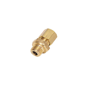 Legris 0101 06 60 M10x1 Brass Compression Connector, Male