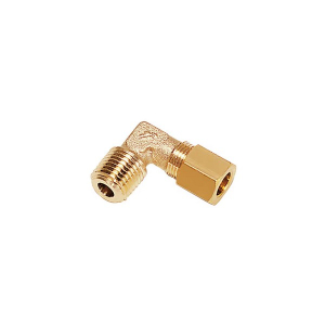 Legris 0109 06 14 NPT1/4 Brass Compression Elbow, Male