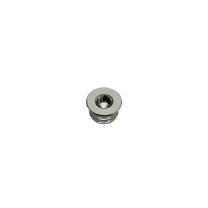 Legris 0919 00 17 0919 Series G3/8 Nickel-Plated Brass Internal Hexagon Head Plug, Male BSPP and Metric Thread