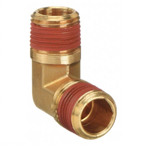 Legris VS1204P-8 1/2" Male Pipe 90 Deg. Brass Elbow w/ Vibra-Seal