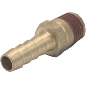 Legris VS125HBL-10-6 5/8" Hose Barb to 3/8" Male Pipe Brass Connector w/ Vibra-Seal