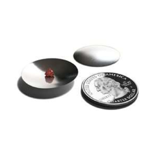 LevGo 120866 smartPans Cahn Style Aluminum Microbalance Weigh Pan, 25 mm, Pack of 100 pcs