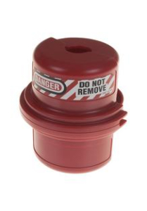Master Lock 487 Safety Series Rotating Electrical Plug Lockouts, 3 1/4 In L X 2 1/4 In Dia.
