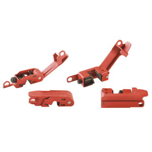 Master Lock 506 Grip Tight Circuit Breaker Lockouts, Set