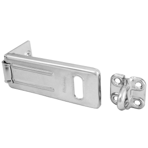 Master Lock 703D Hasp And Hasp Lock, 3-1/2 In, Silver (24 pcs / MCS)
