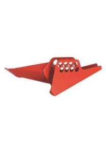 Master Lock S3476 Handle-On Ball Valve Lockouts, 1/4-1 In Valve, Red (24 pcs / CA)