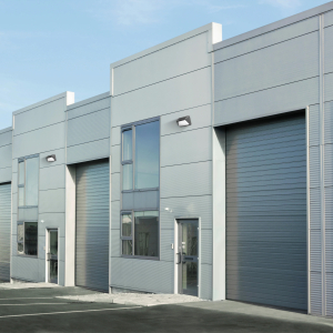 Medinah Power PRWX28-H-4K-BZ PowerWallX 28-Watt Integreted LED Bronze Outdoor Commercial Refractor Light Wall Pack Light