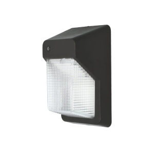 Medinah Power PRWX30-V-PC-4K-BZ PWRX-V Series Mini LED Wall Pack, 30 W, 4000 K, with Photocell, Bronze