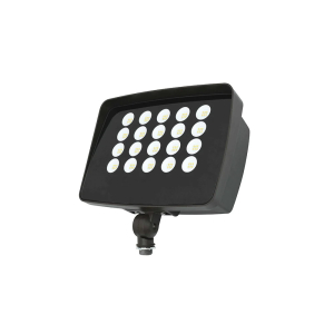 Medinah Power PWRFX70-PC-4K-BZ PowerFloodX Series Flood Light, 70 W, with Photocell, 4000 K, Bronze