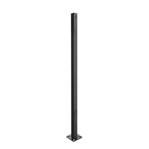 Medinah Power SSS-4-G11-12-BZ SSS Series Square Straight Steel Pole, 12ft, 4", 11ga, Bronze (OH)