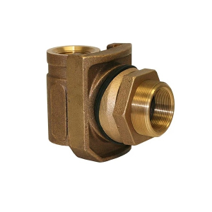 Merrill MBNL250 1-1/2" No-Lead Bronze Pitless Adapter Support 600 Ft. of Pipe