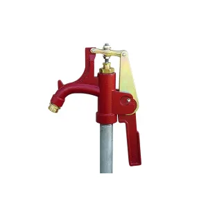 Merrill RNL103 R-6000 Frost Proof Yard Hydrant - Galvanized Pipe & Steel Rod / High Capacity / 3' Bury - 70.5" Overall