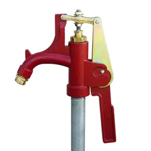 Merrill RNL101 R-6000 Frost Proof Yard Hydrant - Galvanized Pipe & Steel Rod / High Capacity / 1' Bury - 46.5" Overall