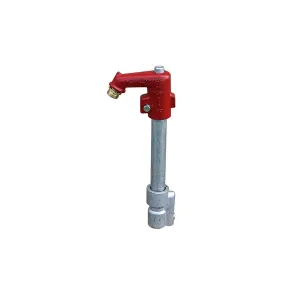 Merrill Y17501 Y Series Self Closing Yard Hydrant - Galvanized Stand and Riser Pipe / Y1 27" Above Ground / 1' Bury - 40.3" Overall