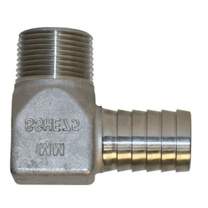 Merrill SSHE75 Stainless Steel Tees and Elbows for Hydrant with 3/4" Inlet - 3/4" Insert / 3/4" MIP / Stainless Steel Elbow (Pack of 10 pcs)