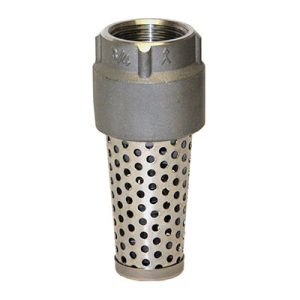 Merrill FVS75 Stainless Steel Foot Valves - 1100 Series - 3/4" / Stainless Steel / Stainless Steel Screen