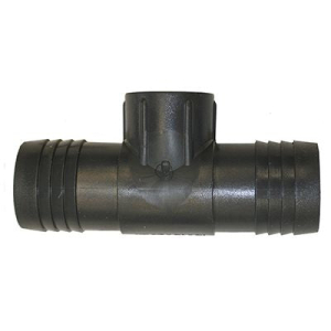 Merrill PVCTF12575 Plastic Combination and Reducing Tees - 1-1/4" Insert x 1-1/4" Insert / 3/4" FIP / PVC (Pack of 5 pcs)